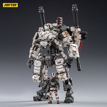 JOYTOY dark source 1 25 series steel bone strong strike mecha white movable joint model hand-made finished toy