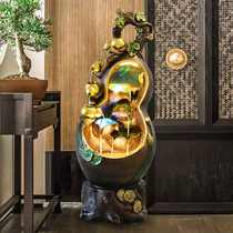 Gourd decoration townhouse lucky living room entrance waterscape decoration office feng shui lun recirculating opening gifts