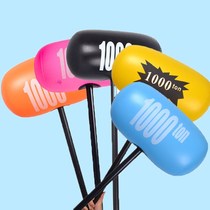 Large inflatable hammer black thousand tons hammer children beat toys big thousand tons hammer balloon activities funny punishment props