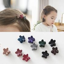 Children Princess Coil Hair Clip Japan Korea Mini Flower Hair Clip Headdress Bangs Clip Hyun Ya the same small clip