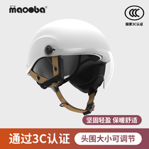 Cat eight 3c certified electric car motorcycle helmet male Lady winter warm battery car helmet Four Seasons Universal