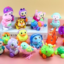 Children's clockwork toy baby octopus will move frog chicken 0-1-year-old baby on chain girl small animal jump