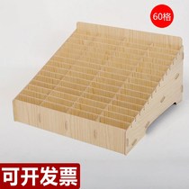 Troop mobile phone storage box student mobile phone storage box multi-Grid employee storage cabinet restaurant apron mobile phone