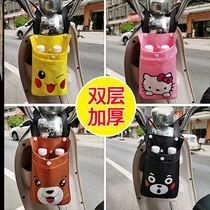 Net celebrity electric car hanging bag front hanging bag Bicycle mobile phone hanging bag ghost fire national standard battery car hanging bag