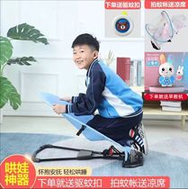 Cocking artifacts baby rocking chair shaking baby cradle bed baby lazy newborn child sleeping and pacifying lounge chair