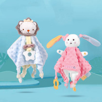 Bean appeasement towel baby Entrance Sleep Baby Appeasement Doll Coaxing Sleeping God 0-1 Hand Puppet Toys