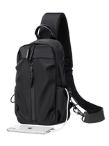 2021 casual mens chest bag simple shoulder shoulder bag multifunctional Oxford cloth Tide brand inclined backpack chest bag