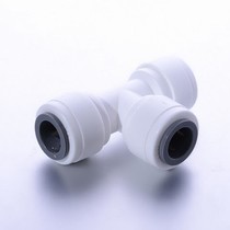 PE pipe 2 points 3 points fast plug filter accessories water purification machine three-way quick connector multifunctional household toilet