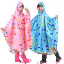 New Child Rain cape Cape Student Female Boy Raincoat Electric Bottle Bike bike Rain suit Single ride