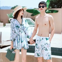 Couple swimsuit summer sunscreen hot spring sexy bikini seaside beach ins style vacation swimsuit honeymoon set