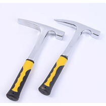 Geological hammer exploration hammer automobile sheet metal hammer outdoor pointed hammer duckbill hammer multifunctional geological and mineral hammer aluminum mold hammer