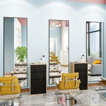 Barber shop special mirror Full-body floor-to-ceiling net red hair salon hair mirror Beauty shop full-length mirror wall-mounted wall-mounted wall-mounted wall-mounted wall-mounted wall-mounted wall-mounted