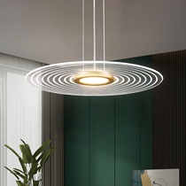 Modern minimalist designer LED restaurant Chandelier Creative light luxury bedroom lamp personality Net red ins light guide plate lighting