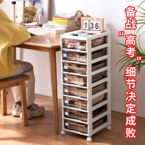 Drawer storage box desktop student dormitory supplies stationery box cosmetics multifunctional sundries multi-layer shelf
