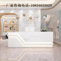 Beauty salon reception desk Cashier counter counter