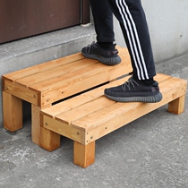 Step pedal platform outdoor mobile step step step ladder foot stool wash table increase Table kitchen height cushion foot