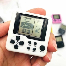 Tetris mini console nostalgia handheld keychain classic schoolboy toy pendant gift