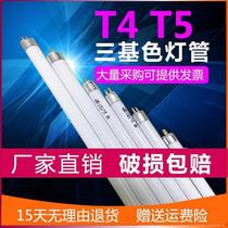T4 tube long strip home mirror front old-fashioned T5 fluorescent tube fluorescent slender bath light small three primary color tube