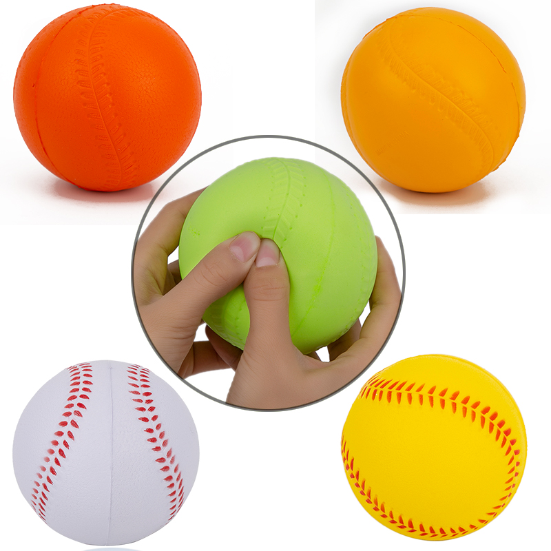 National Soft Baseball and Softball Freehand Group Primary School Middle School Sponge PU Foam Match Japanese-style baseball Softball T-BALL
