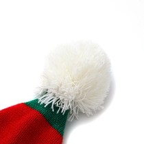 Toddler Kids Christmas Knitted Elf Hat with Small Bells Cont