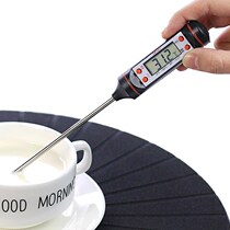 Oil Thermometer Household Electronic Thermometer Food Bakery Kitchen Quantity Water Temperature Meter Milk Bottle Foam Milk