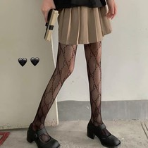 Fishing net socks JK black wire mesh red sexy pantyhose large size fishing net stockings long leggings Hollow spring summer thin