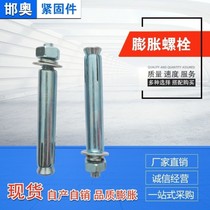 Factory direct expansion metal expansion hexagon floor expansion bolt countersunk expansion iron