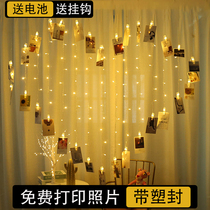 Photo clip lamp string confession layout confession artifact ritual props lovers room decoration one-year anniversary romance