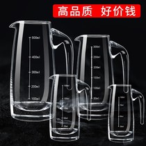 Liquor dispenser Red Wine Wine Wine Wine restaurant household wine measuring crystal glass glass ribbon scale small division Wine Pot Pot