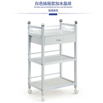 European beauty cart beauty salon cart mobile three-layer beauty cart barber shop tool cart hair rack