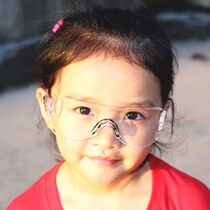 Childrens goggles windproof glasses eye protection wind and sand riding outdoor sports experiment anti-impact childrens protective glasses