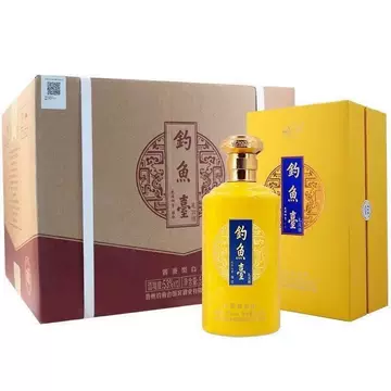 白酒釣魚台 醬香型 53度 500ml 釣魚台御品酒醬香型白酒53度500毫升