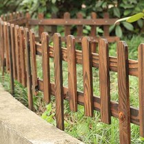 Anti-corrosion wood railing guardrail garden lawn fence fence small fence yard decoration courtyard partition Outdoor Outdoor