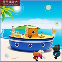 Children's toy boat can be launched swimming boat bath water waterproof boy boat baby sailing boat pirate boat set