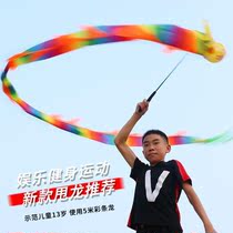 Dragon dance ribbon playing Dragon children fitness children adult dance ribbon diabolo Dragon Tai pole throwing dragon dance Dragon Dragon Dragon Dance