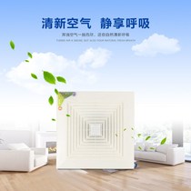 Pipeline kitchen toilet ceiling exhaust fan ceiling type powerful household integrated ceiling silent exhaust fan