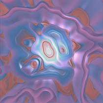TouchDesigner source file new media art visual programming water ripple TD material can be modified