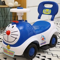 Childrens twisted car Baby Scooter with music pedal 1-3 years old mens and womens slippery car can sit on toy swing car