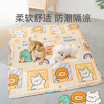 Pet Ground Mat Dogs Mat sleeping with kitty Sleeping Mat Cat Sandmat Winter Slip Mat Dog Cage Subbed supplies