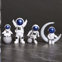 Car ornaments creative personality tide astronaut ornaments small astronaut model new exquisite Net red interior decoration