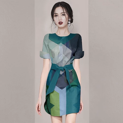 Летнее шелковое платье, элитная ткань