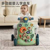 Baby walker infant childrens trolley anti-o-leg multi-function anti-rollover learning to walk toy car 2