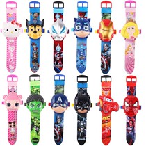 Pajamas Little Hero Watch Iron Man Sub-projection Cartoon Electronic Altman Little Boys and Girls Children's Toys