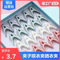 Clip clothes clip clip clip rack drying quilt big clip windproof clothes plastic small clip clothproof clothes