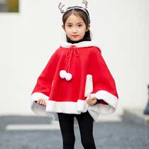 Christmas clothes children Winter plus velvet male princess dress girl dress skirt jumpsuit autumn suit theme dress