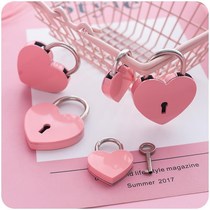 Cabinet Door Almighty Universal Key Love Small Lock Dormitory Schoolgirl Wardrobe Lock Cabinet Padlock Anti-theft Cartoon Anti Pry