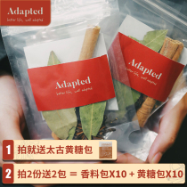 (1 4 packs) Christmas hot red wine spice bag cinnamon leaf star anise combination bag boiled red wine bag