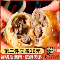 Xinjiang specialty pastry roasted steamed buns mutton beef chicken steamed buns 10 vacuum shunfeng air snacks