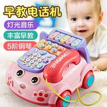 Infant Cat phone story machine 0-1 to 3 years old baby music toy educational newborn 6 to 12 months