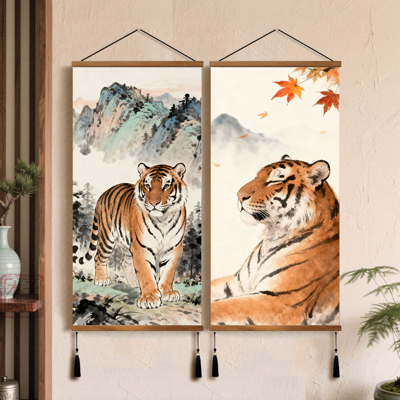 上山虎挂画-上山虎挂画促销价格、上山虎挂画品牌- 淘宝
